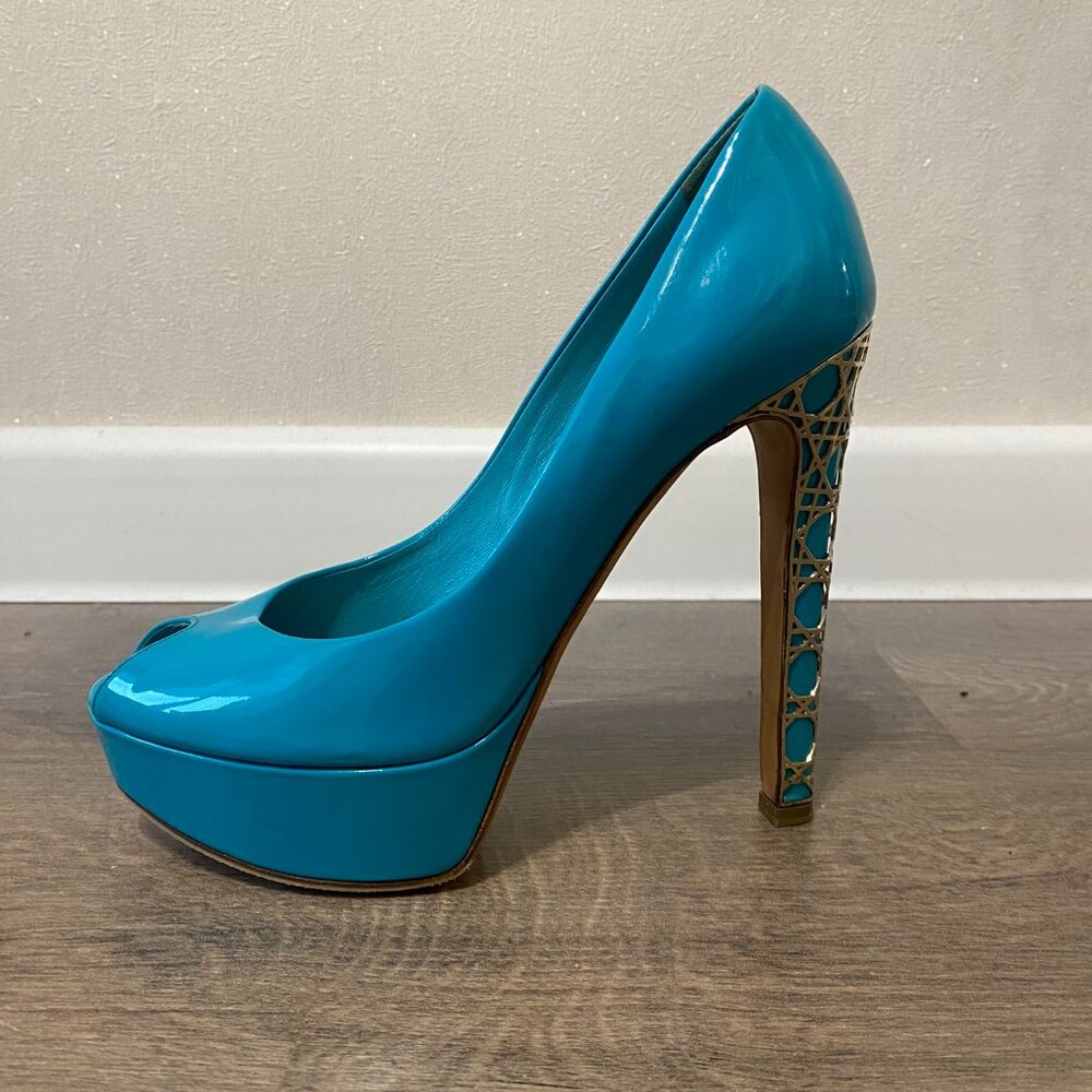 Authentic Dior Platform High Heel Shoes